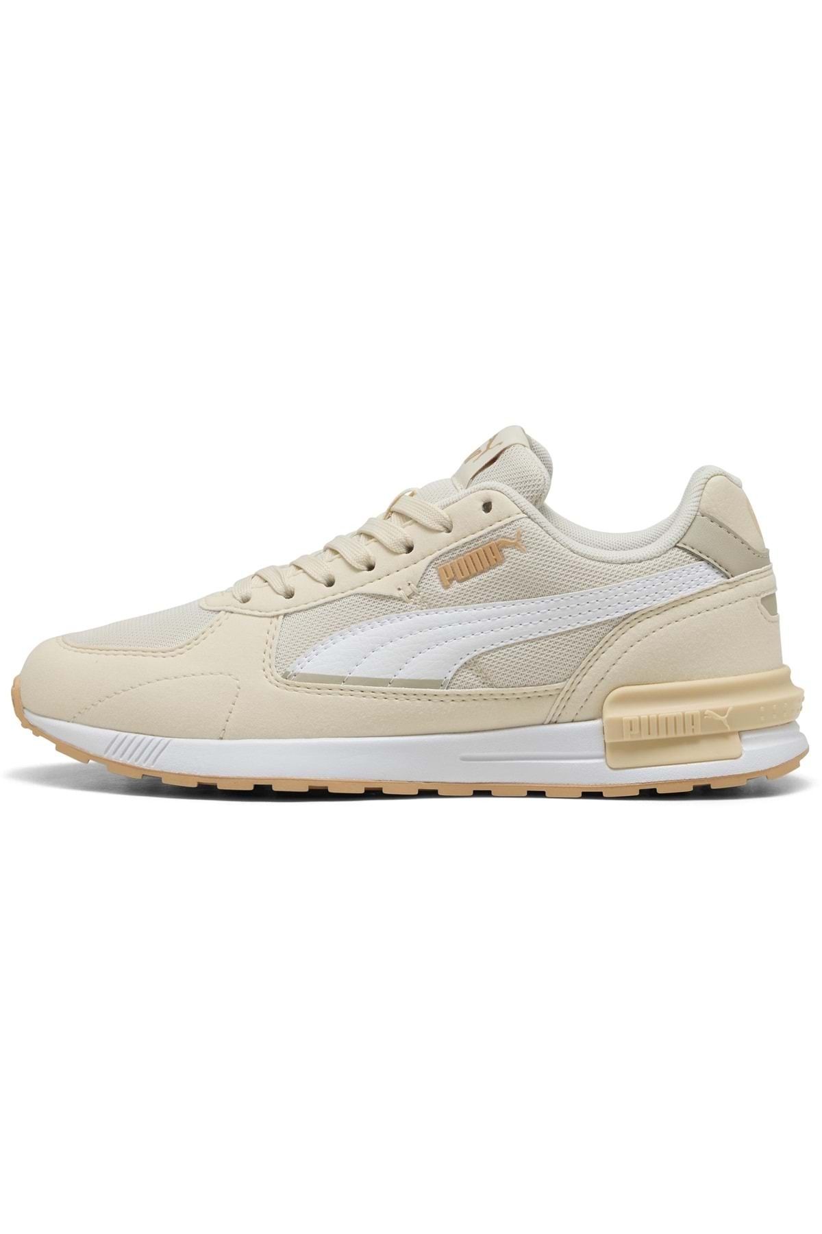 اسنیکر سفید مردانه و زنانه کفش بژ اورجینال Puma