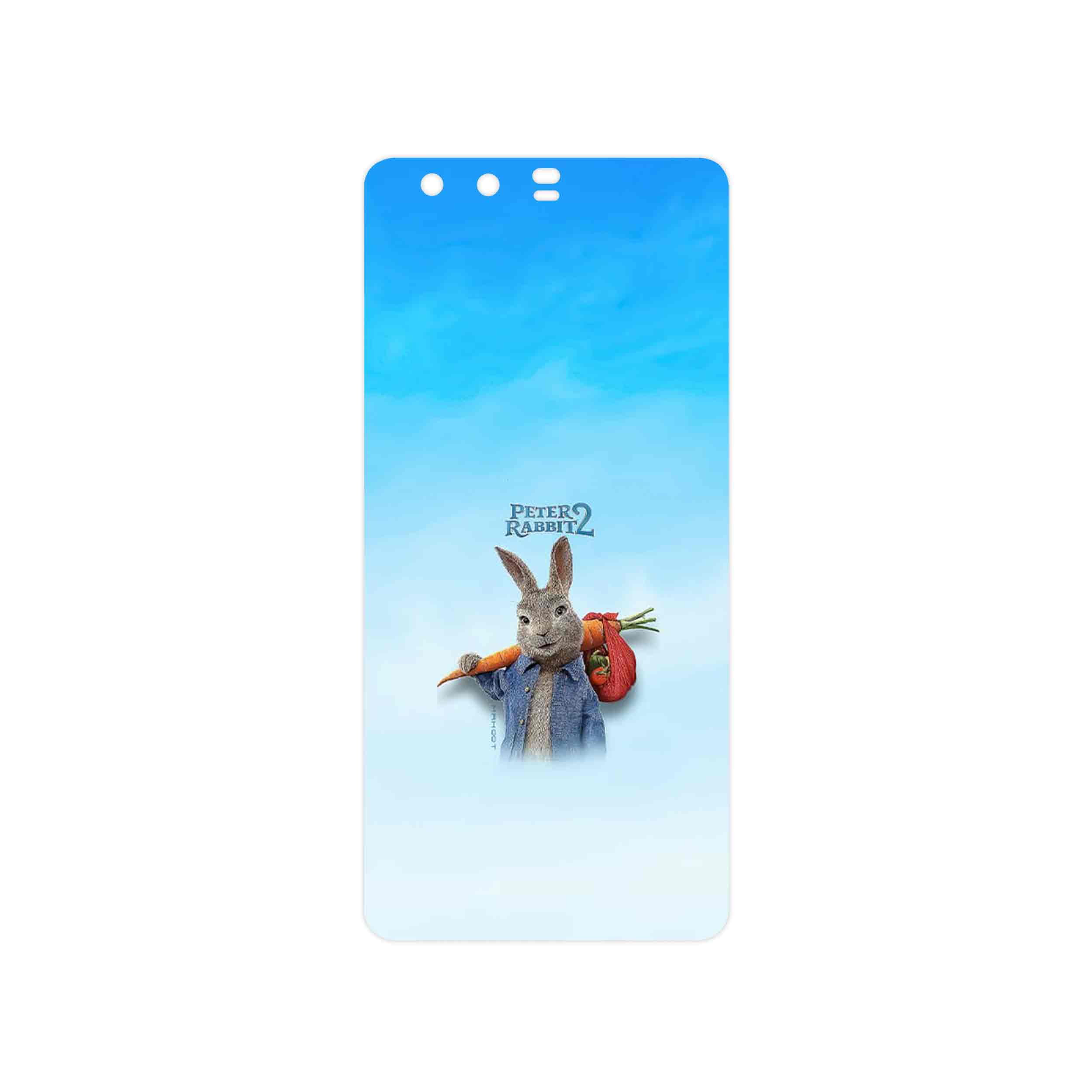 برچسب پوششی ماهوت مدل Peter Rabbit مناسب برای گوشی موبایل هوآوی P10 Plus