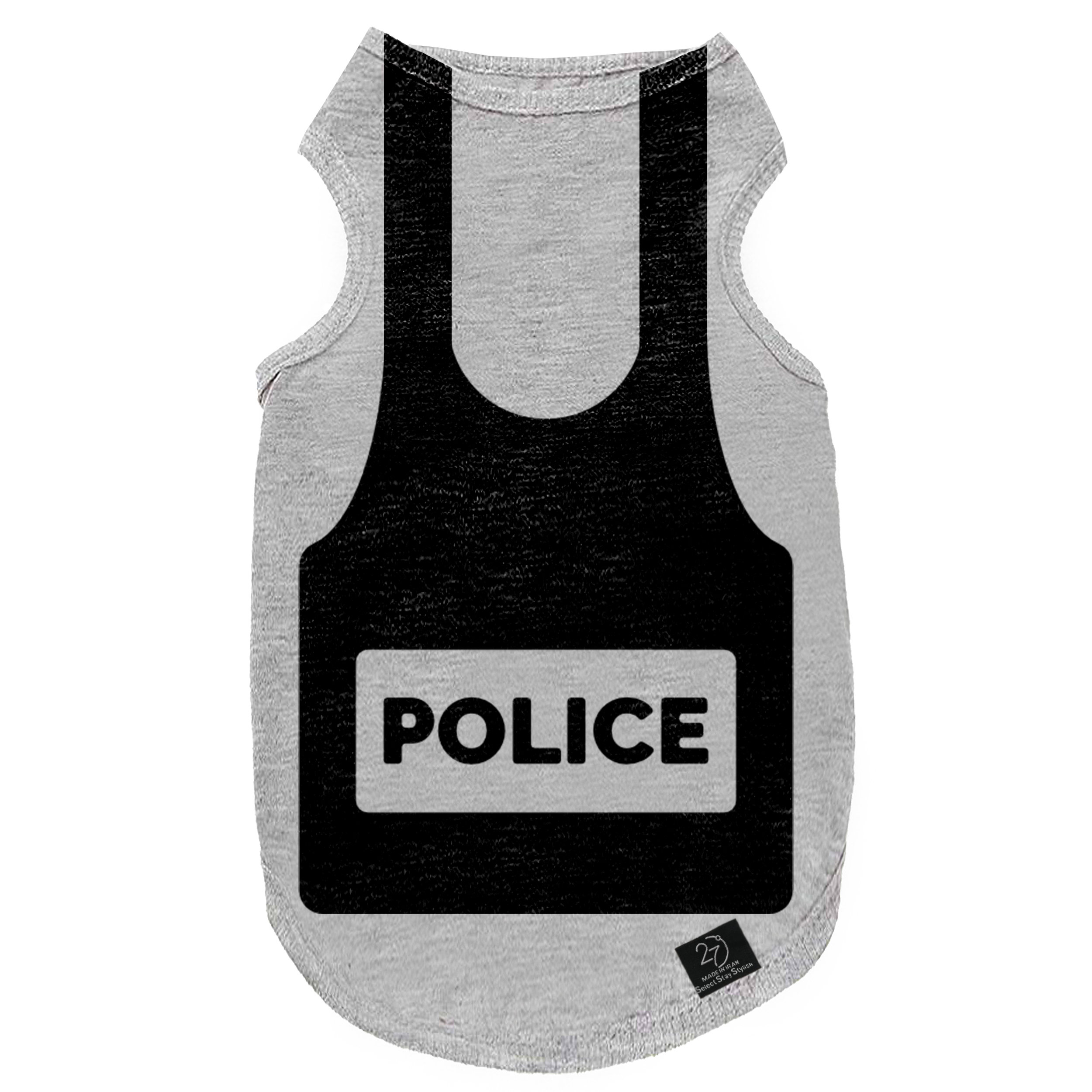 لباس سگ و گربه 27 طرح Police Rek کد MH1349 سایز S
