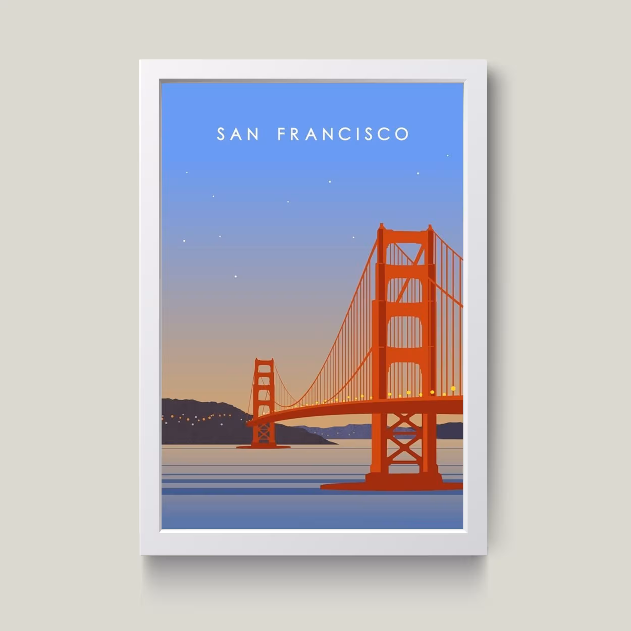 تابلو مدل سان فرانسیسکو San Francisco کد m2478-w