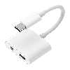 مبدل USB-C به  USB-C/AUX مدل K6