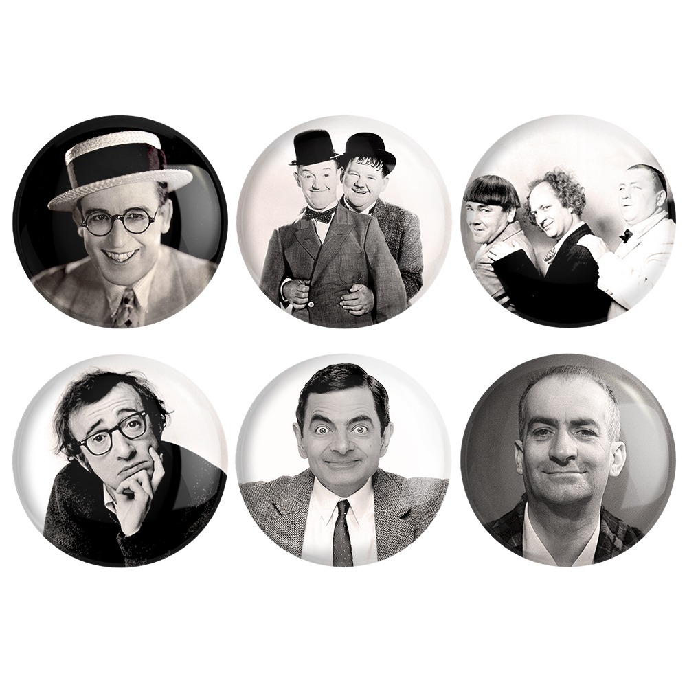 پیکسل خندالو مدل کمدین های قدیمی کد 339A مجموعه 6 عددی