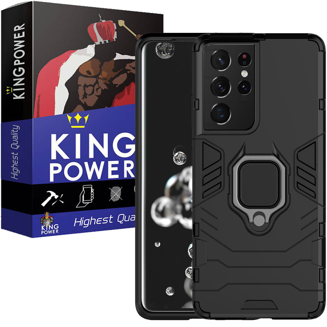 کاور  کینگ پاور مدل ASH21 مناسب برای گوشی موبایل سامسونگ Galaxy S21 Ultra