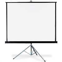 پرده نمایش پایه دار پروژکتور اسکوپ سایز 2.5 متری
