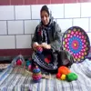 سینی حصیر بافی مدل سنتی کد 001