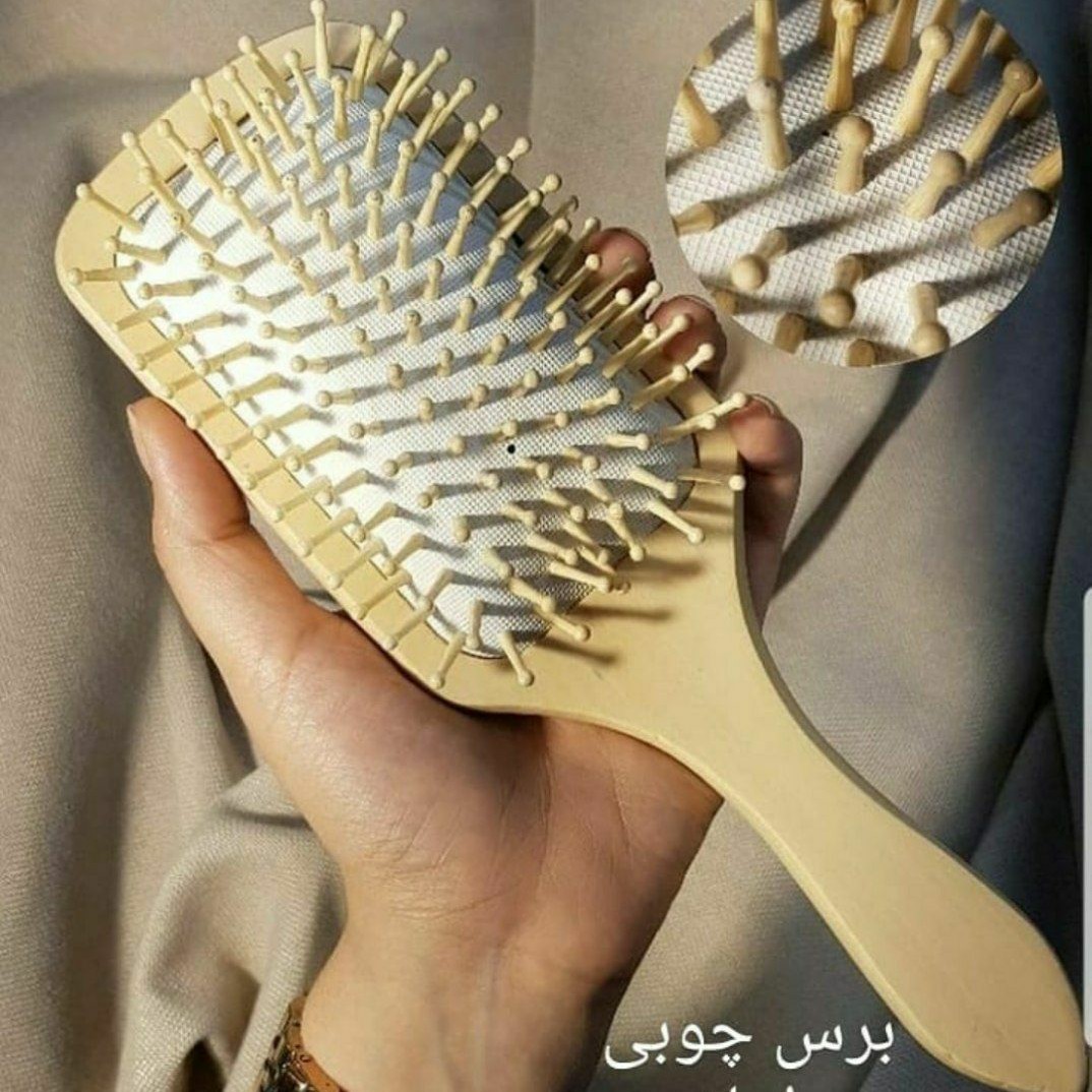 برس مربعی بامبو سایز بزرگ