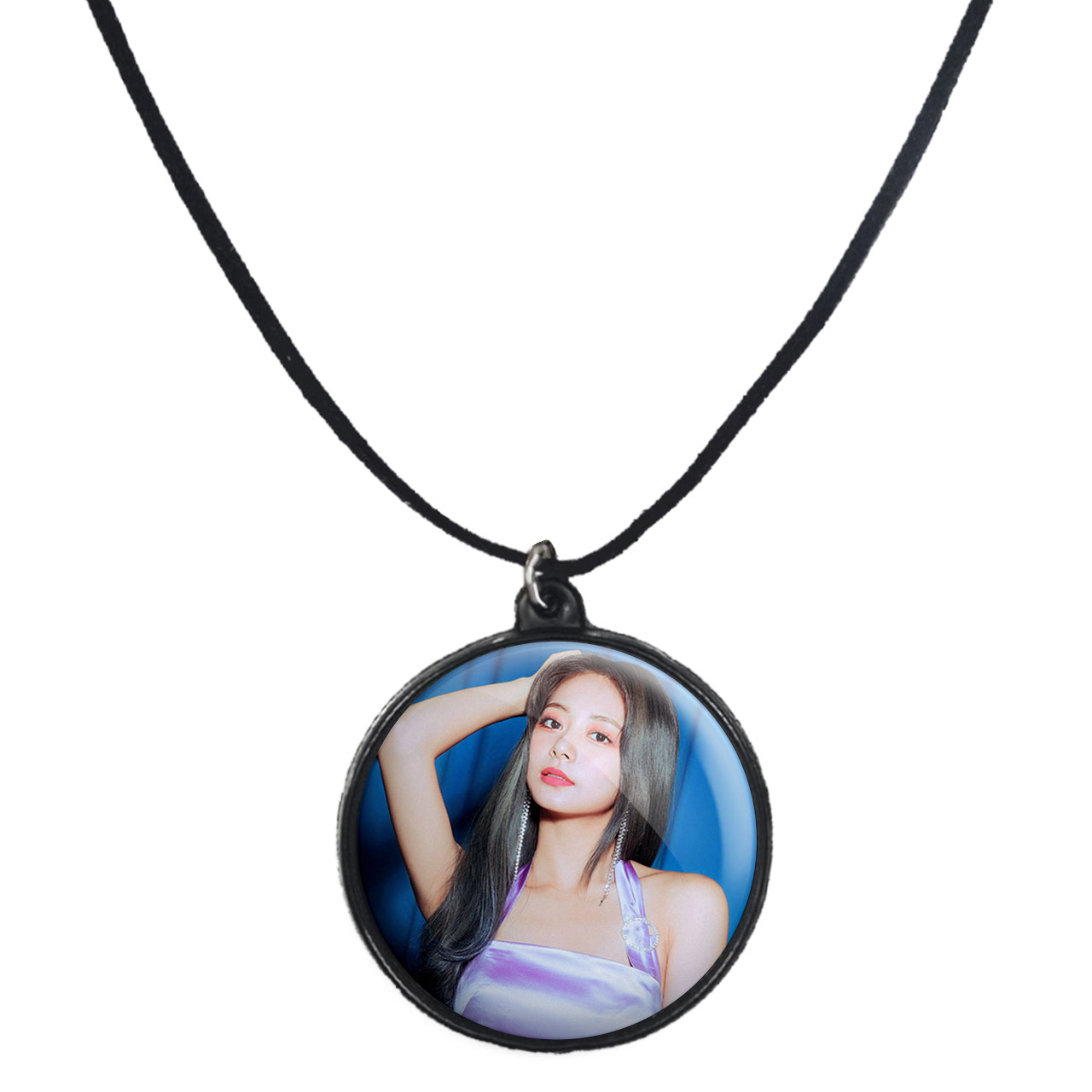 گردنبند پرمانه طرح تو ایس کد pmb.19539 مدل دو طرفه