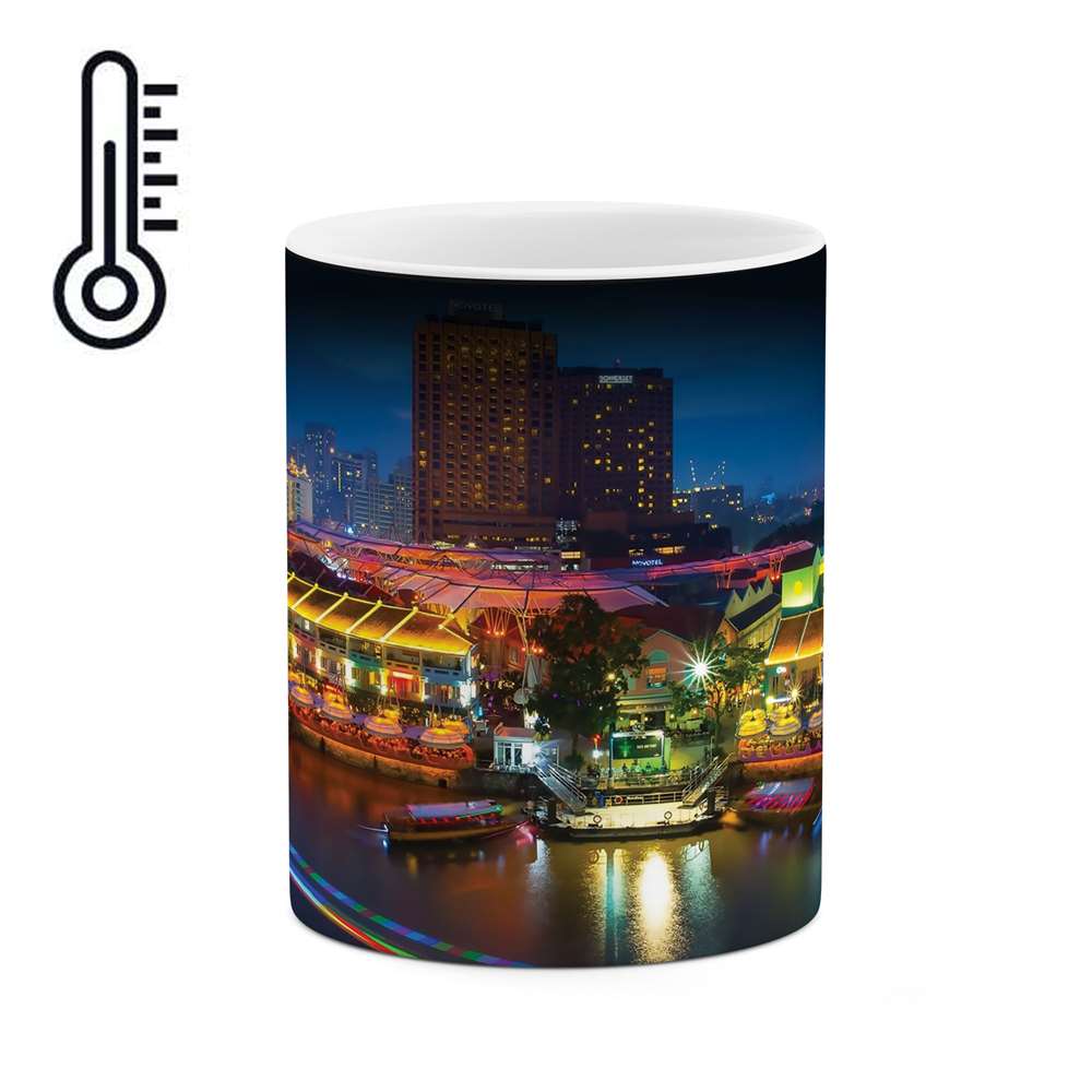 ماگ حرارتی طرح شهر مدل mgh04355