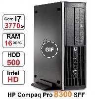 مینی کیس HP Compaq 8300 Elite SFF core i7 3770s رم 16