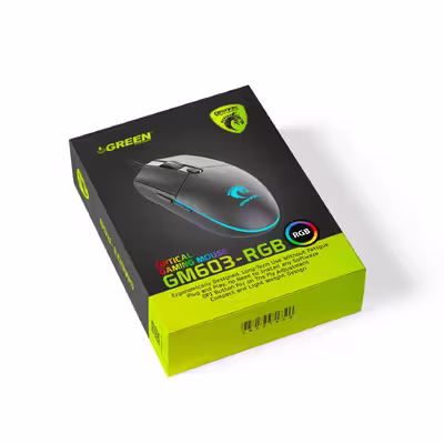 ماوس مخصوص بازی گرین مدل GM603-RGB
