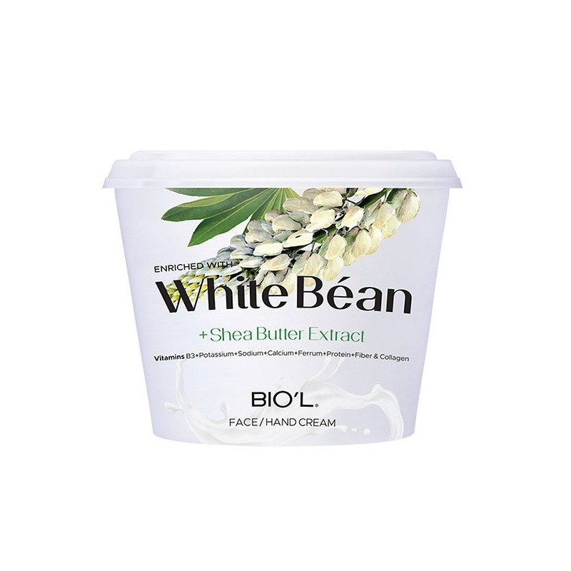 کرم مرطوب کننده مغذی حاوی عصاره لوبیای سفید و شی باتر بیول 250 میل