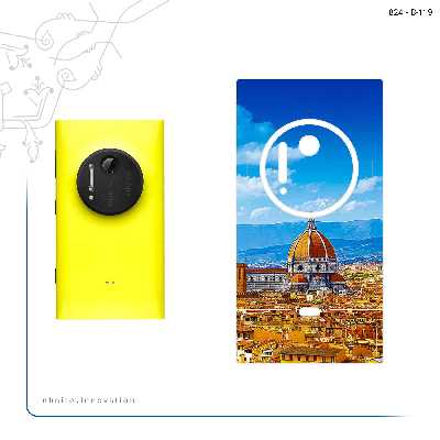 برچسب پوششی ماهوت مدل City of Florence مناسب برای گوشی موبایل نوکیا Lumia 1020