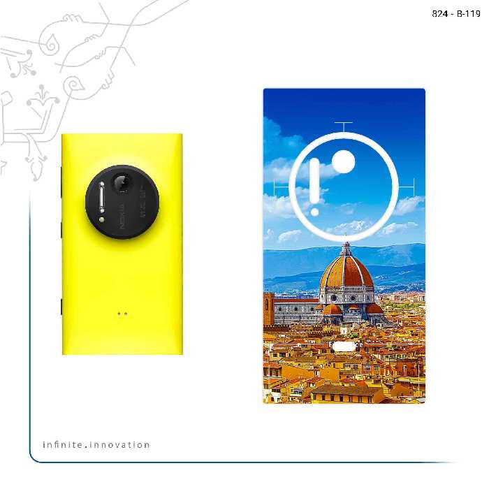 برچسب پوششی ماهوت مدل City of Florence مناسب برای گوشی موبایل نوکیا Lumia 1020