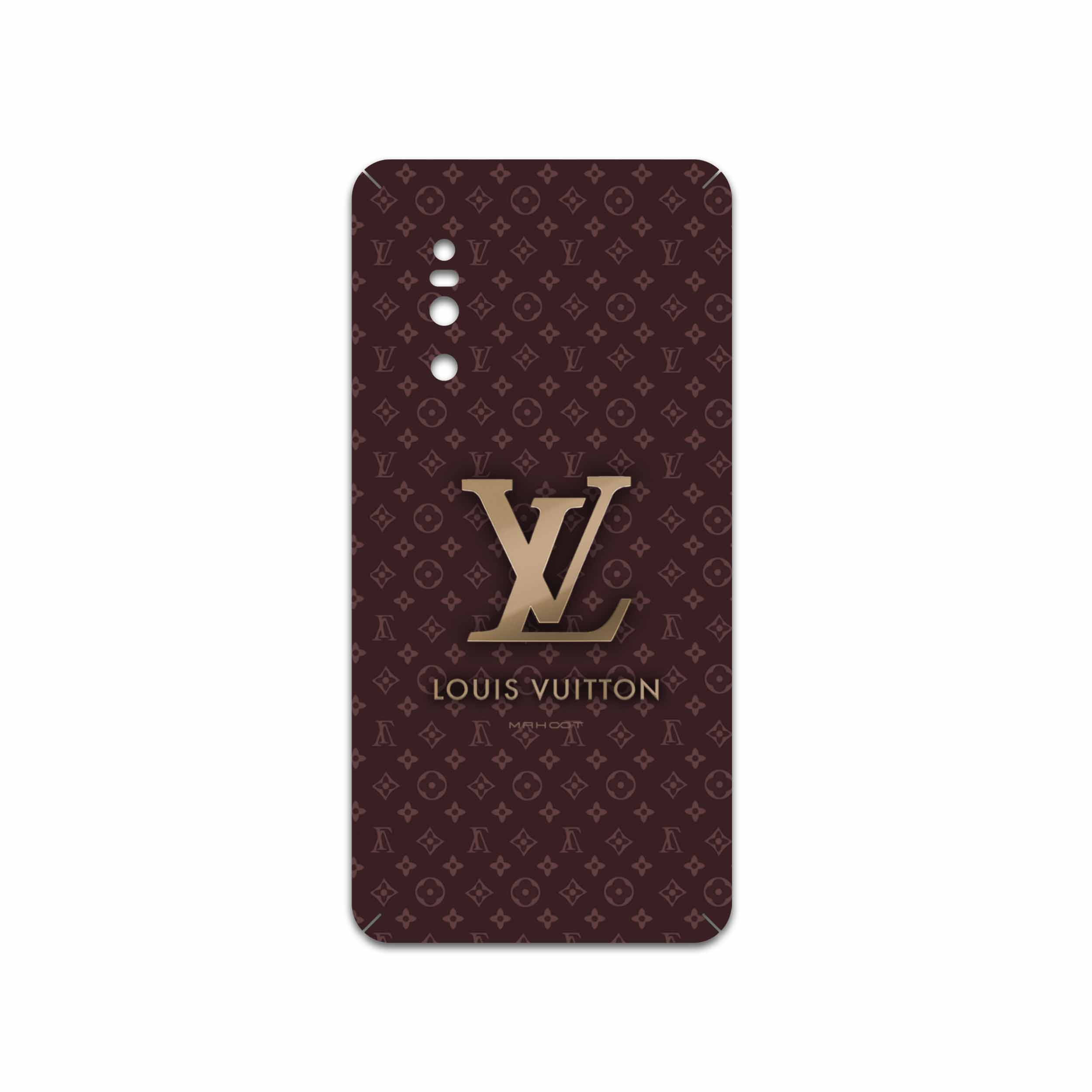 برچسب پوششی ماهوت مدل LOUIS-VUITTON-Logo مناسب برای گوشی موبایل ویوو X27