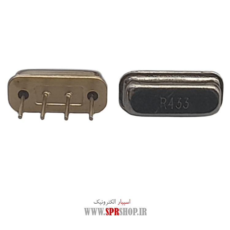 کریستال 4 پین 433 مگاهرتز