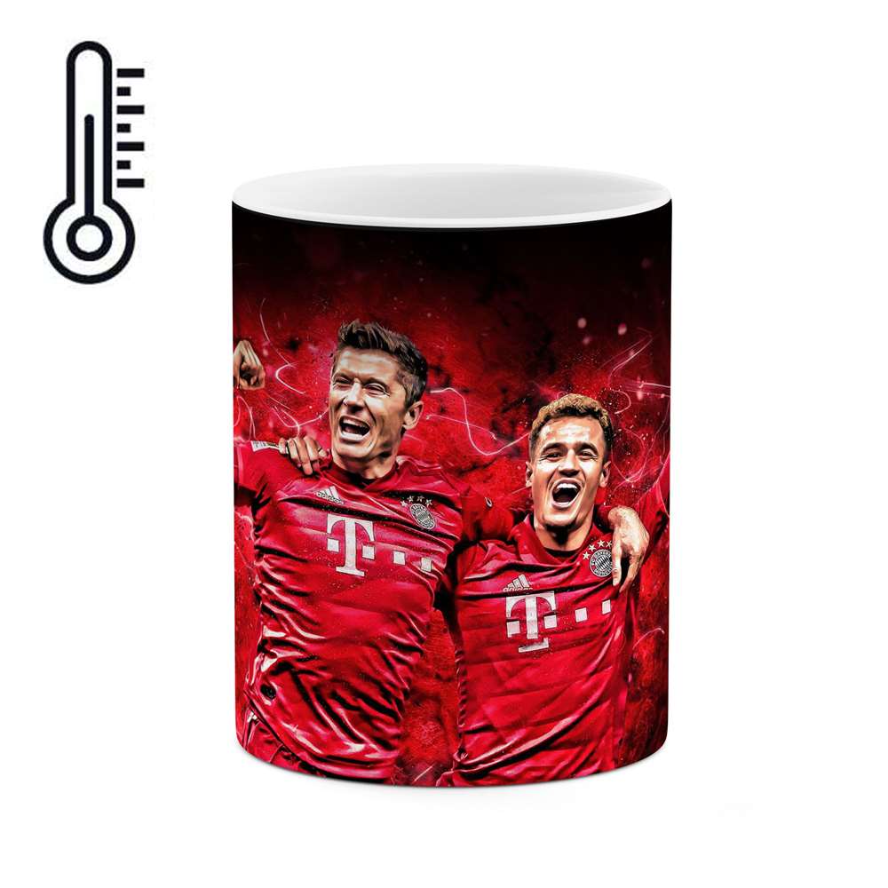 ماگ حرارتی طرح فوتبالیست Robert Lewandowski مدل mgph12894