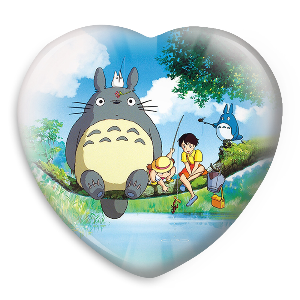 پیکسل خندالو طرح انیمه توتورو مدل قلبی کد 4550