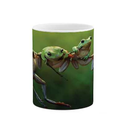 ماگ طرح قورباغه مدل mgs07401