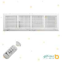دریچه کولرریموت داربرنازی مستطیل چهار شبکه سایز30در100گارانتی 60ماه برنازی سرویس