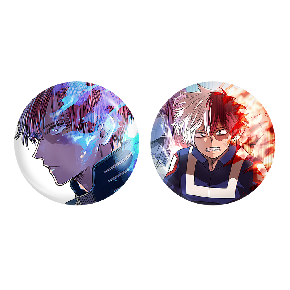 پیکسل خندالو مدل شوتو تودوروکی انیمه قهرمان من کد 1323913234 مجموعه 2 عددی