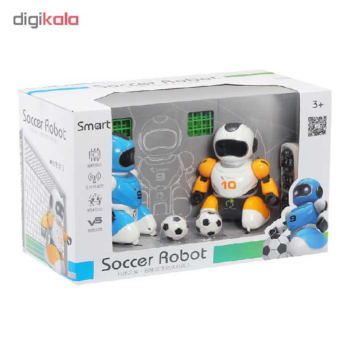 ربات كنترلي فوتباليست اسمارت كد 3066 بسته دو عددی