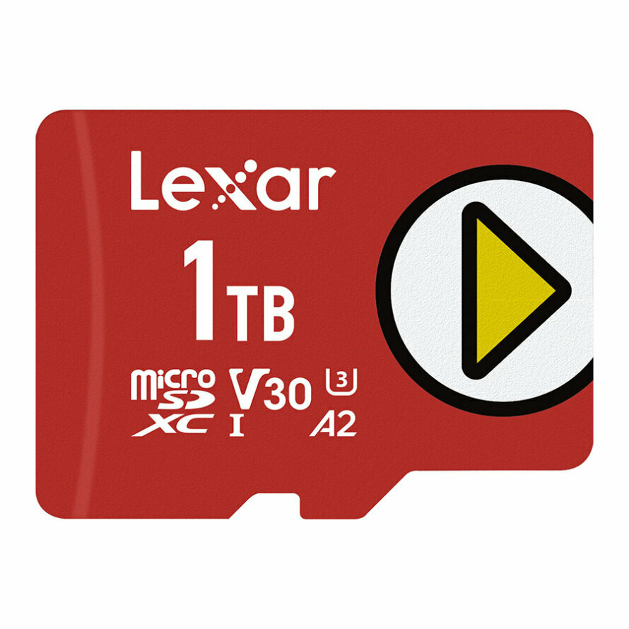 کارت حافظه میکرو اس دی لکسار U3 CLASS 10 PLAY A2 1TB