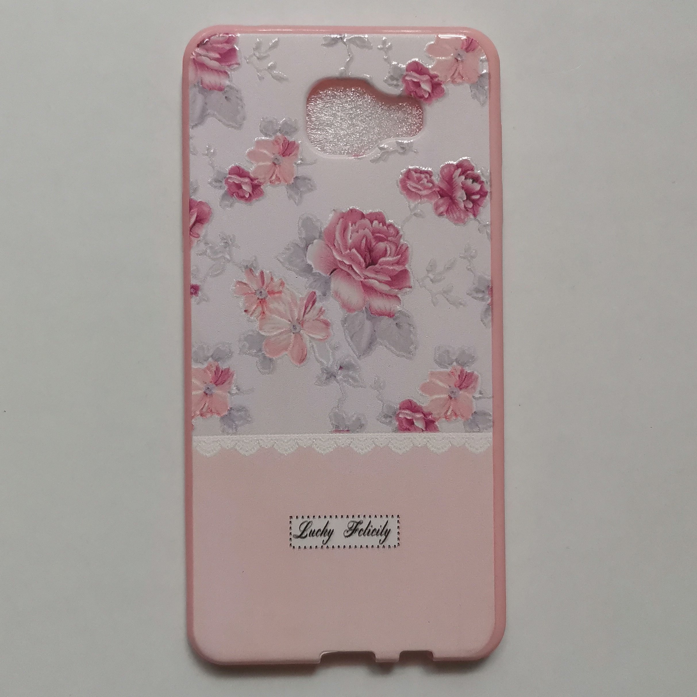 قاب طرحدار گلدار گوشی سامسونگ A7 2016