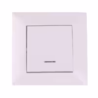 کلید تک پل جهان الکتریک مدل آیسان