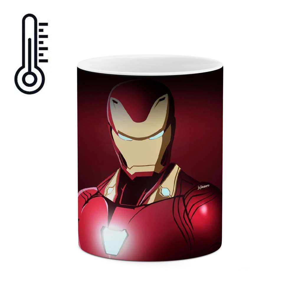 ماگ حرارتی طرح مرد آهنی Iron man  مدل mgph15473
