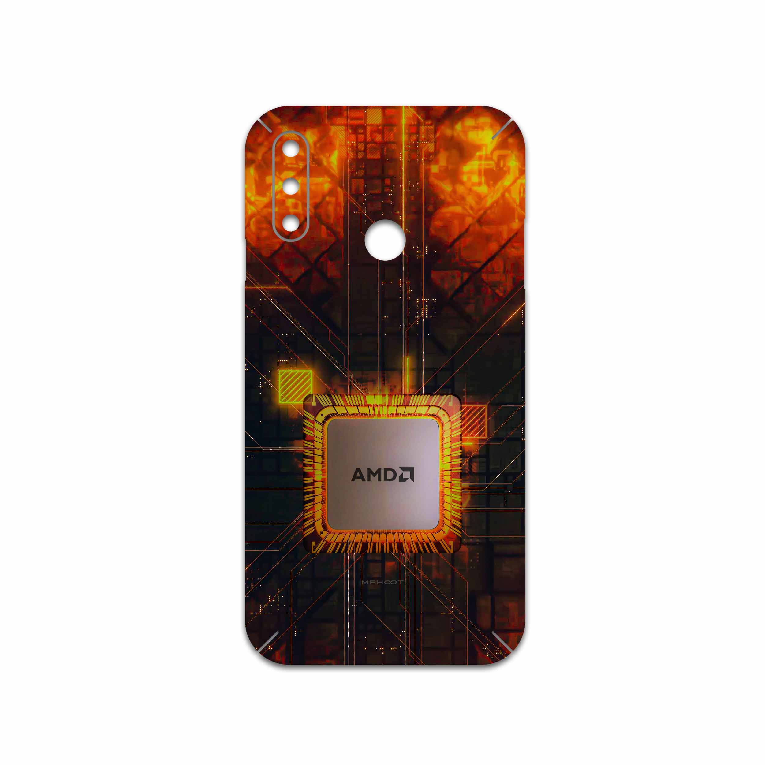 برچسب پوششی ماهوت مدل AMD Brand مناسب برای گوشی موبایل ال جی W10