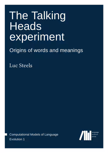 خرید و دانلود نسخه کامل کتاب The Talking Heads experiment: Origins of words and meanings