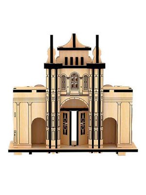 پازل سه بعدی سر در باغ ملی بزرگ 131 قطعه