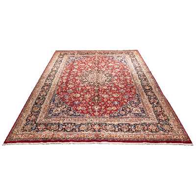 فرش قدیمی دستباف دوازده و نیم متری سی پرشیا کد 187323