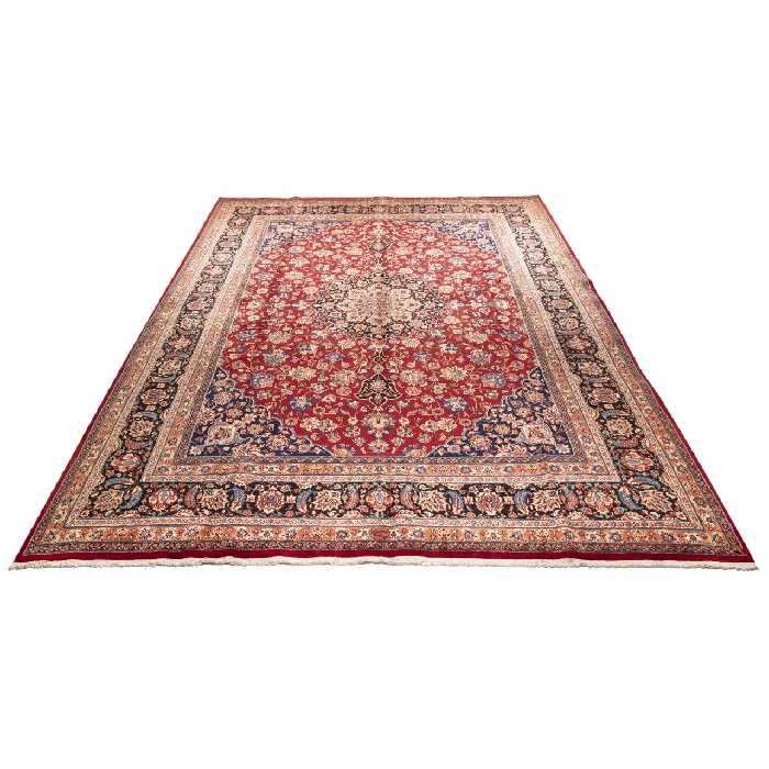 فرش قدیمی دستباف دوازده و نیم متری سی پرشیا کد 187323