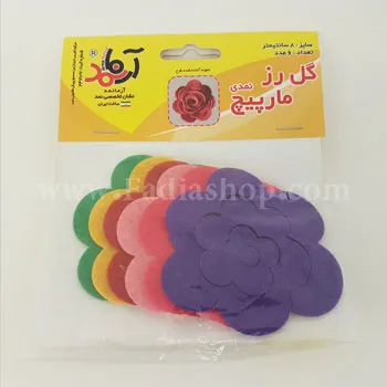 گل رز مار پیچ نمدی بزرگ