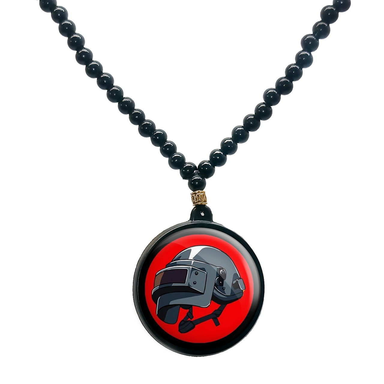 گردنبند پرمانه طرح pubg کد pmd.7847 مدل دو طرفه