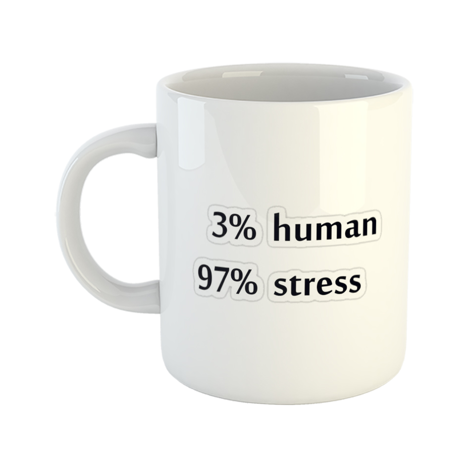 ماگ طرح نوشته مدل Q2