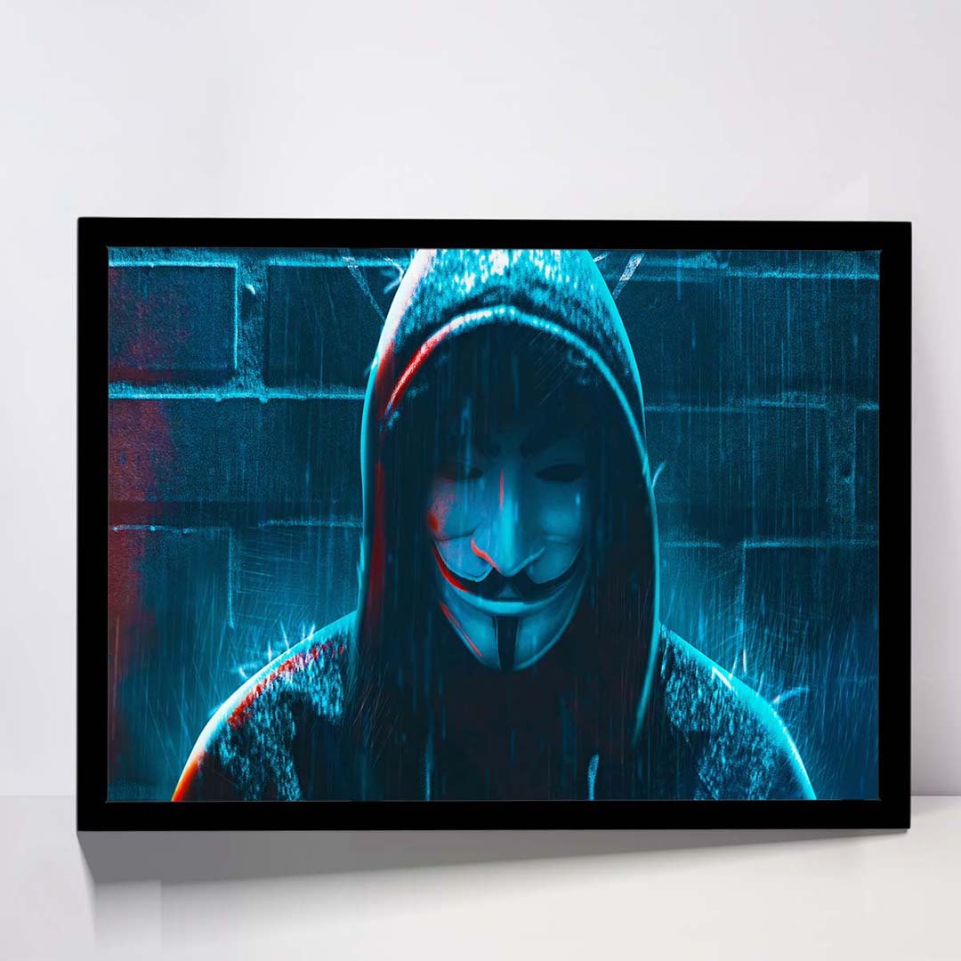 تابلو مدل anonymus my identity کد F-10030