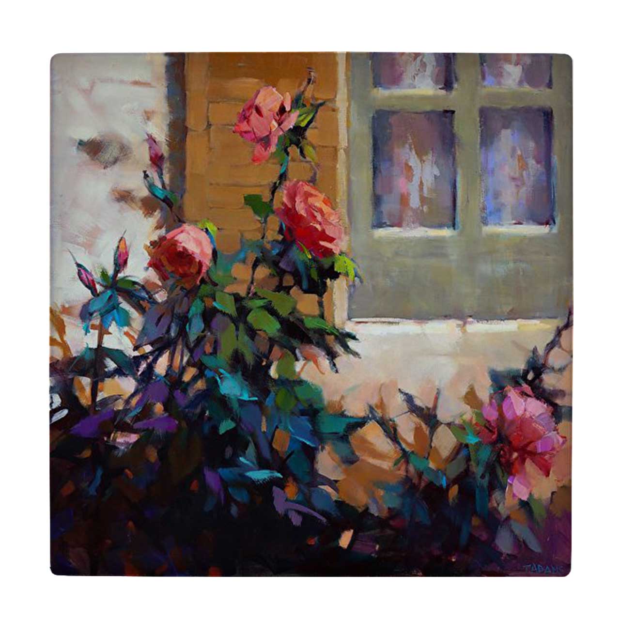 زیر لیوانی طرح باغچه گل کد 3616396_1597