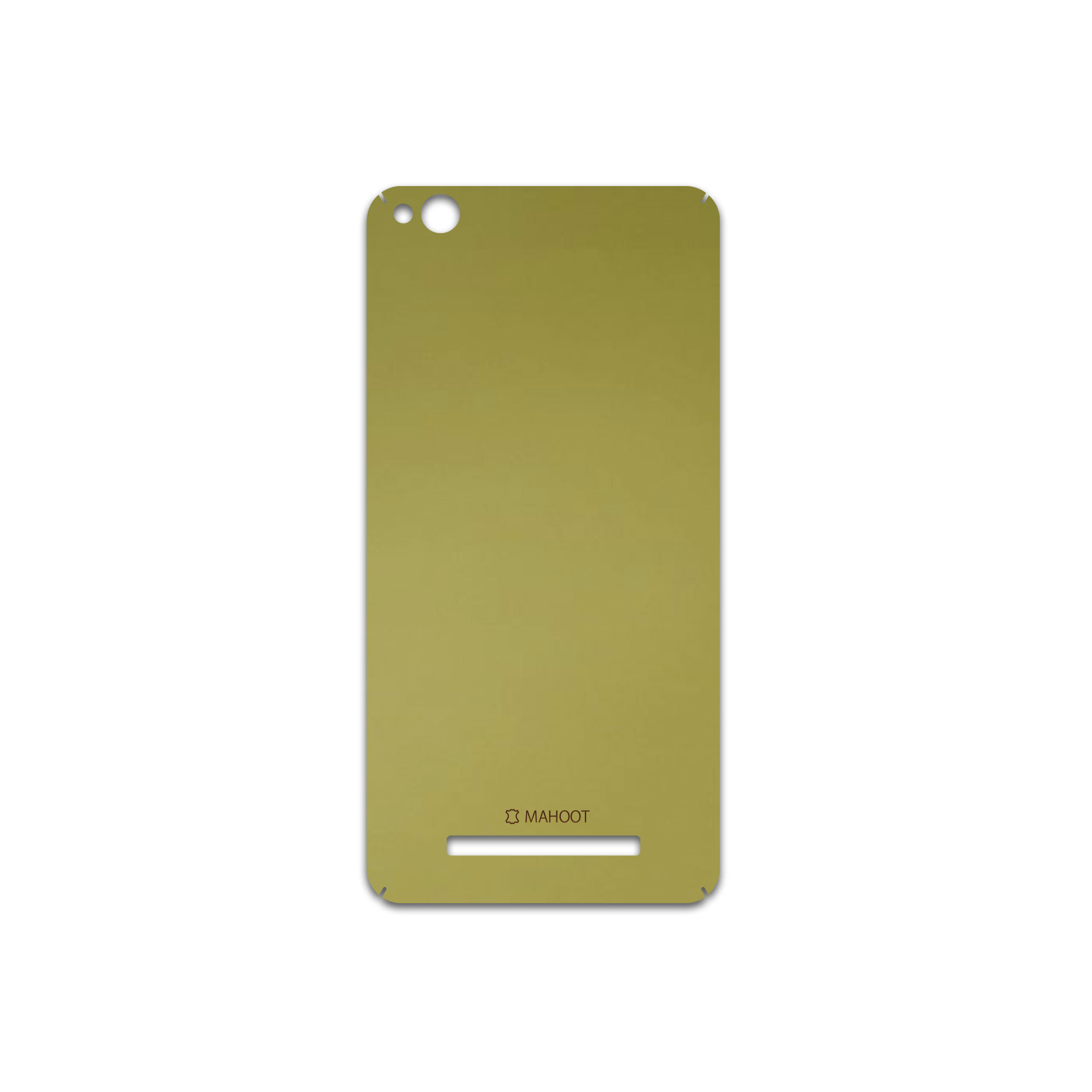 برچسب پوششی ماهوت مدل Matte-Gold مناسب برای گوشی موبایل شیائومی Redmi 4A