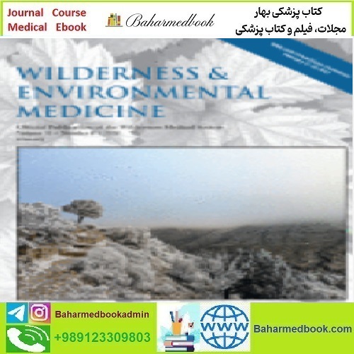 Wilderness & Environmental Medicine Volume 31 Issue 1 to 4 202