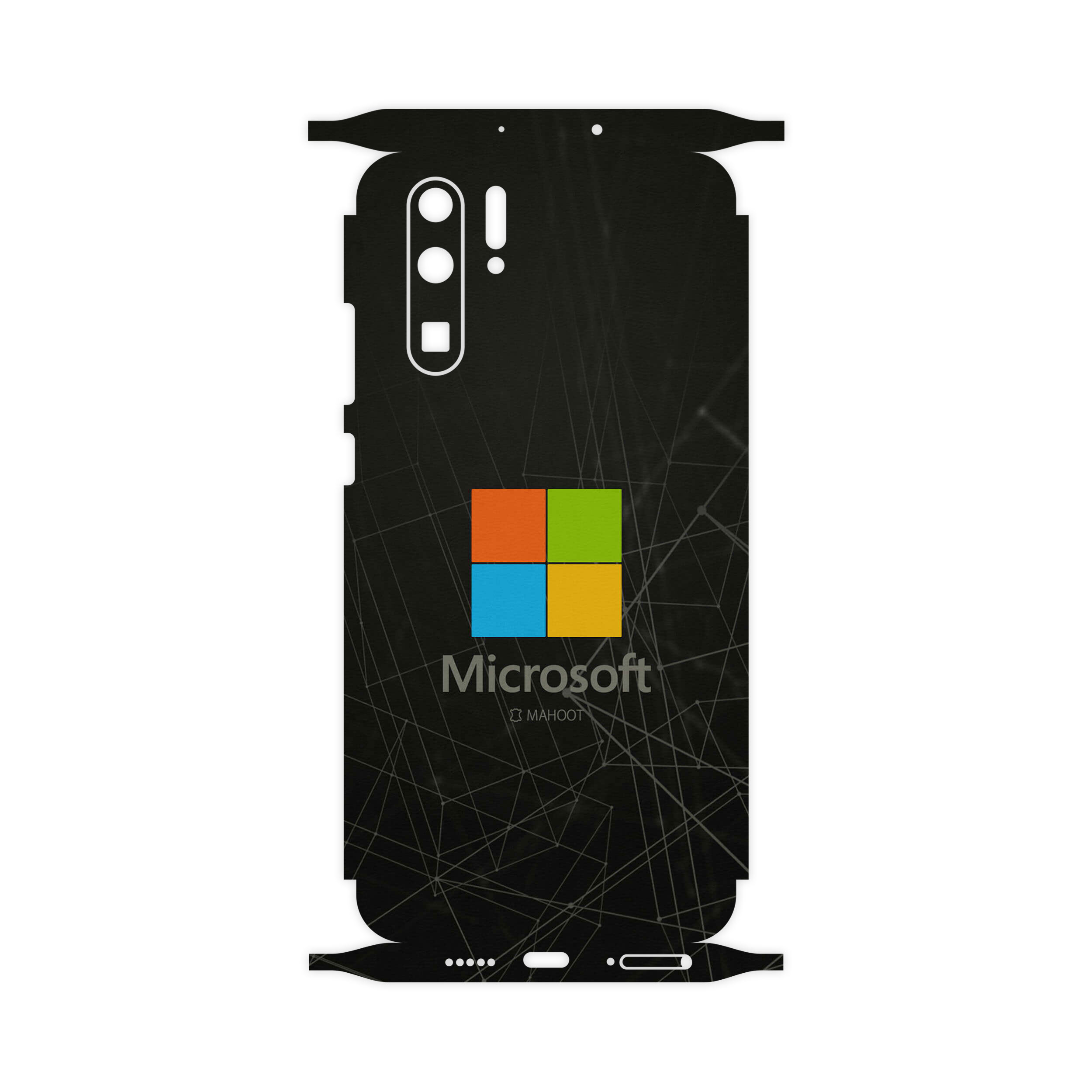 برچسب پوششی ماهوت مدل Mcrsft-FullSkin مناسب برای گوشی موبایل هوآوی P30 Pro