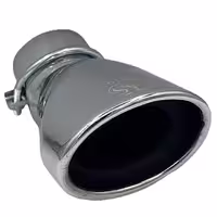 سر اگزوز جی اس (JS) مدل اپتیمایی دم کج لبه مشکی کد 219