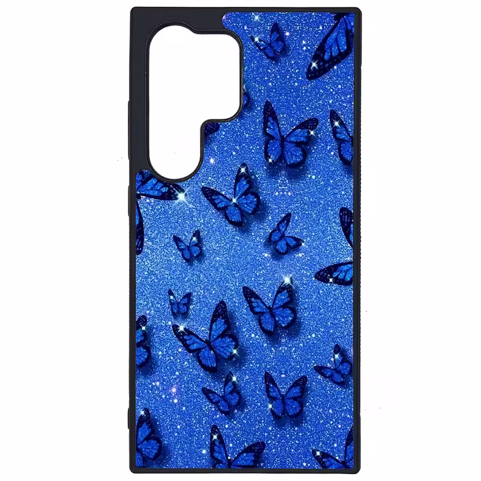 کاور طرح پروانه کد G-083 مناسب برای گوشی موبایل سامسونگ Galaxy S24 Ultra | دیجی قاب دونی