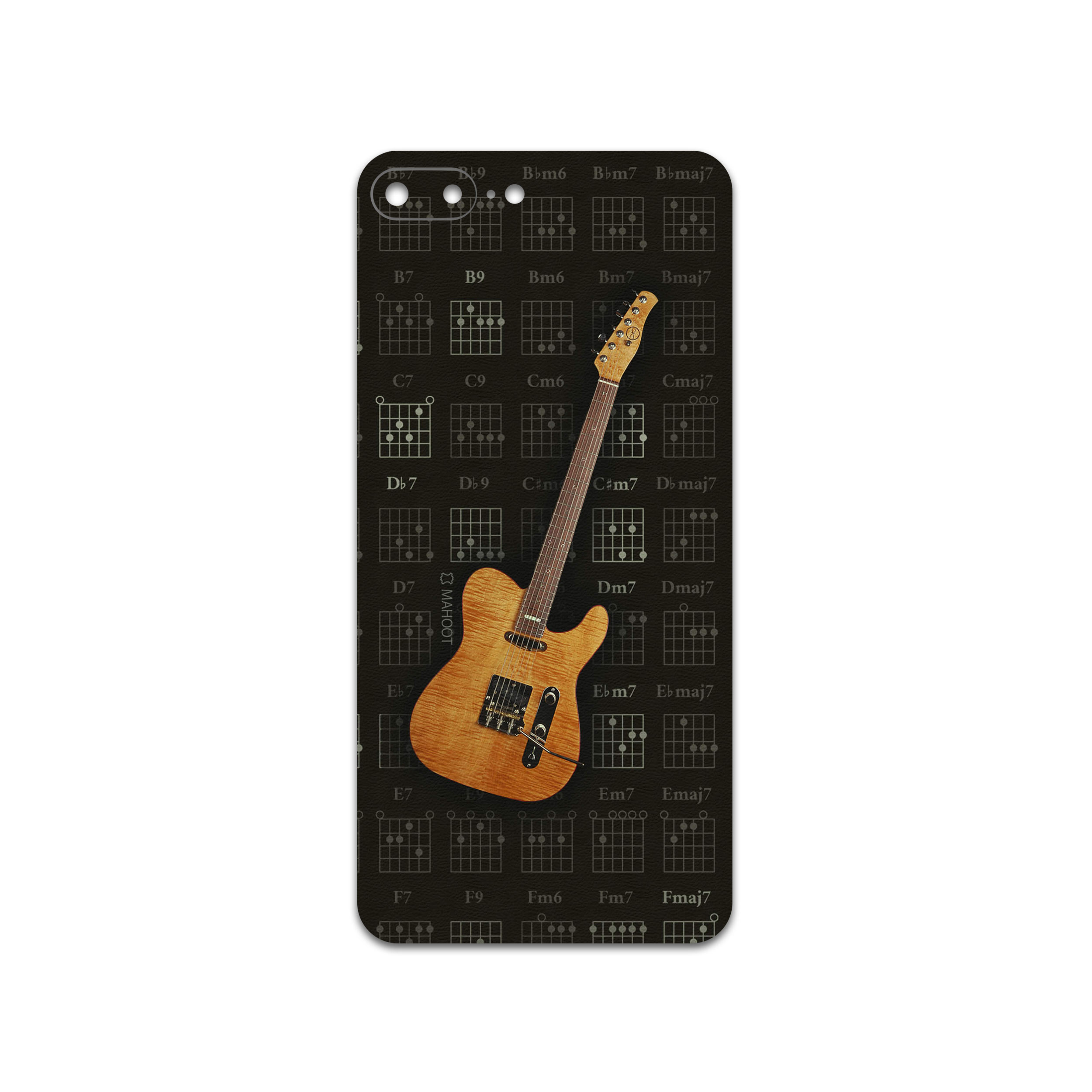 برچسب پوششی ماهوت مدل Guitar-Instrument مناسب برای گوشی موبایل اپل iPhone 8 Plus