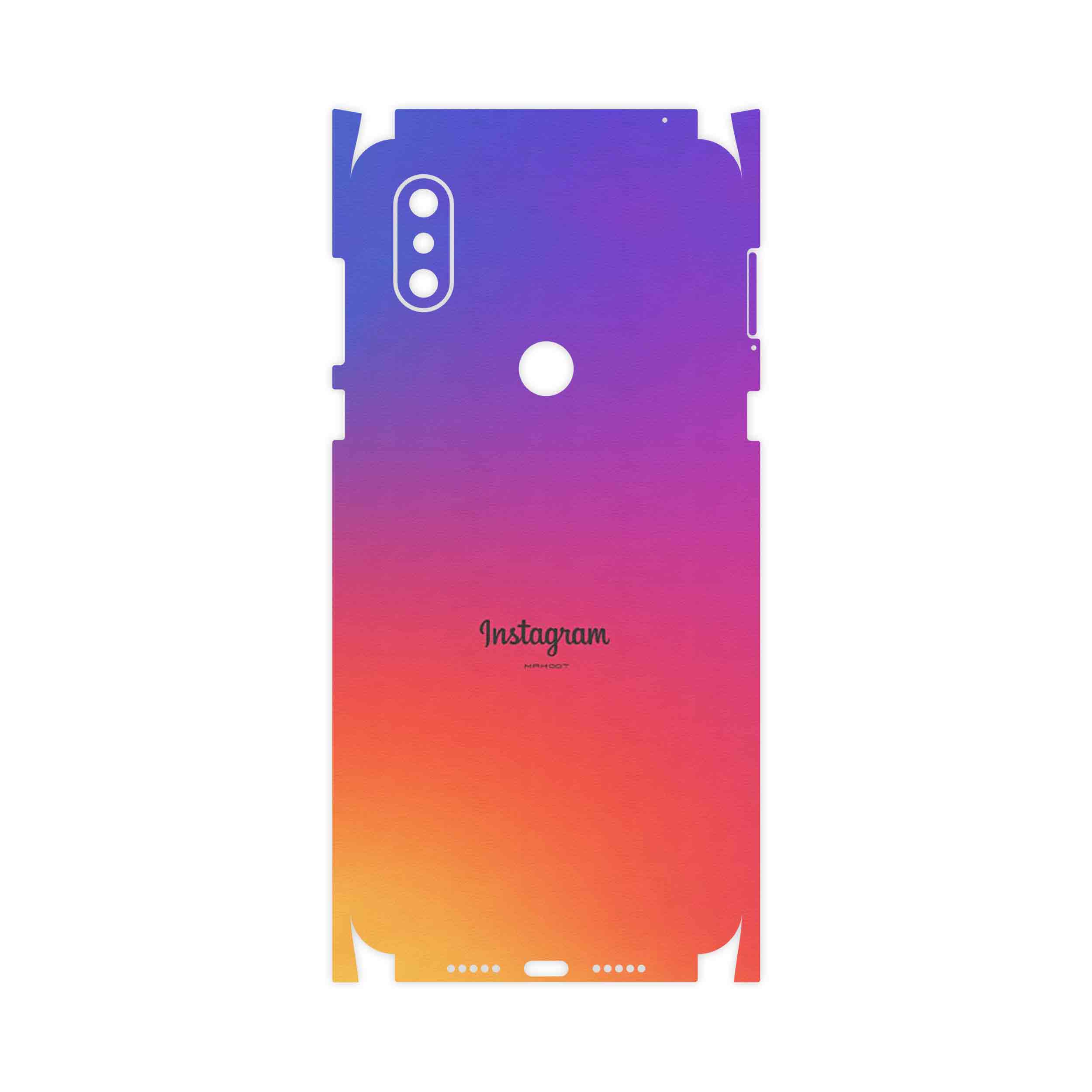 برچسب پوششی ماهوت مدل Instagram-FullSkin مناسب برای گوشی موبایل شیائومی Mi Mix 3