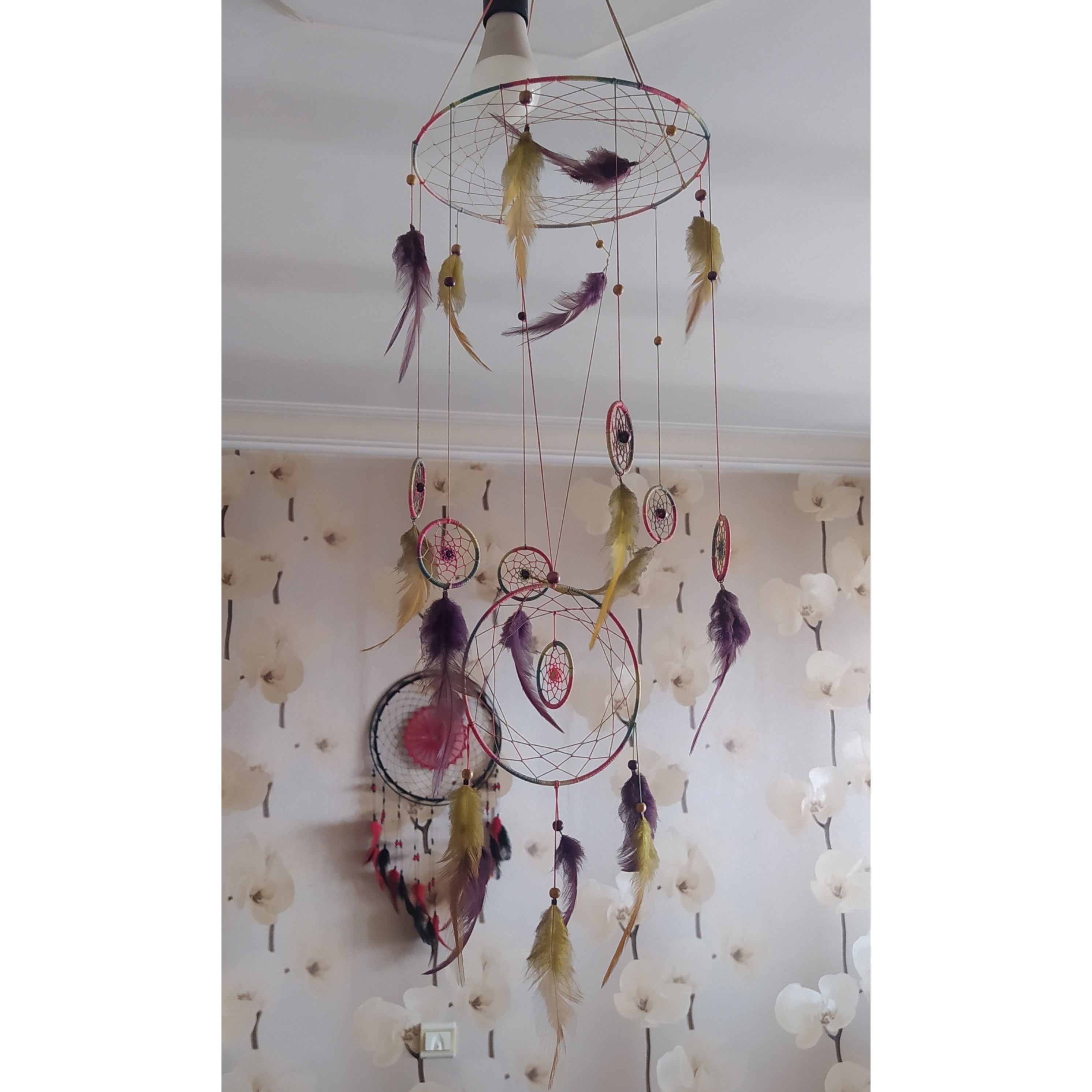 دریم کچر  یا کابوسگیر ، لوستر ،  100 سانتیمتری، هفت رنگ