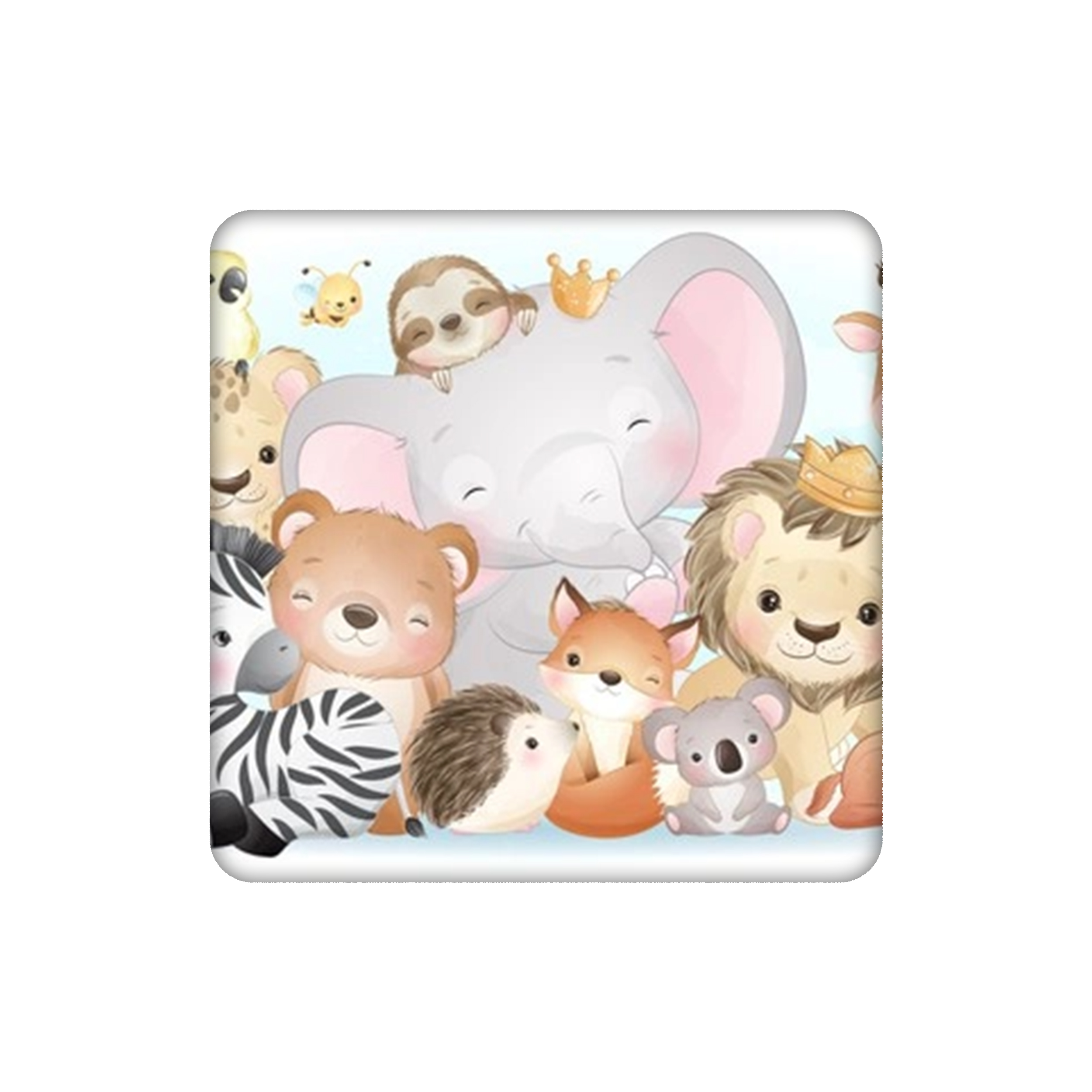 زیرلیوانی طرح مزرعه حیوانات کد    5264522