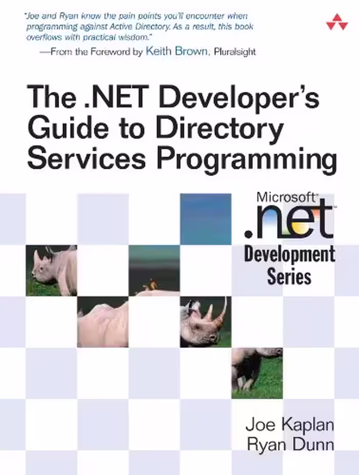 خرید و دانلود نسخه کامل کتاب The .NET Developer's Guide to Directory Services Programming