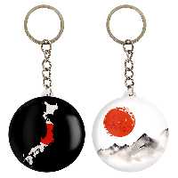 جاکلیدی خندالو مدل پرچم ژاپن کد 2063720639 مجموعه 2 عددی